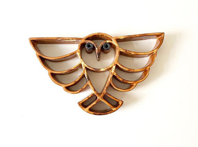 Owl wall plaque